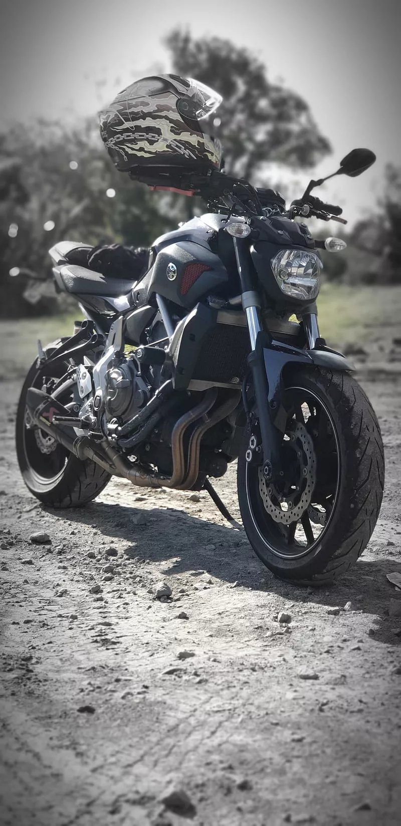 Yamaha MT07, motorcycle, street, HD