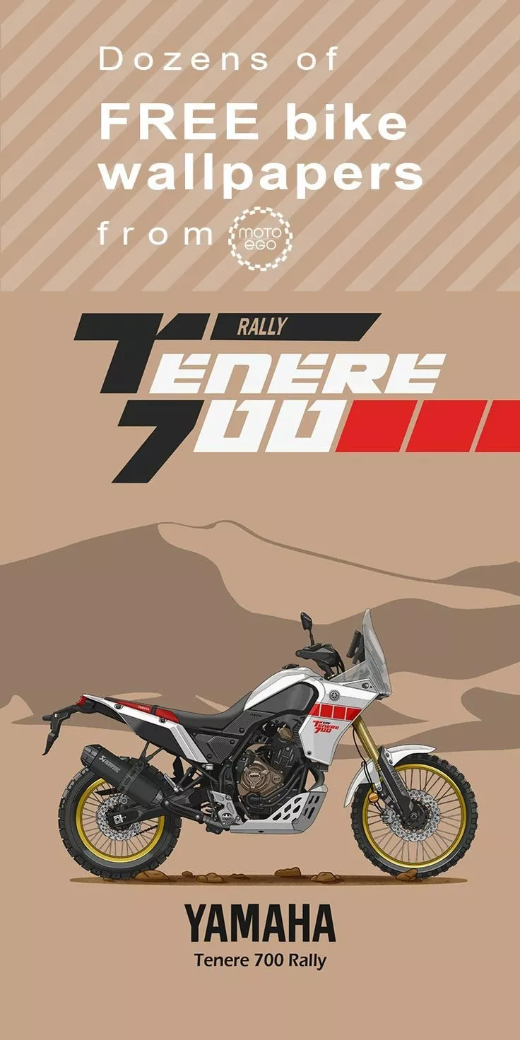 Yamaha Tenere 700 Rally Wallpaper