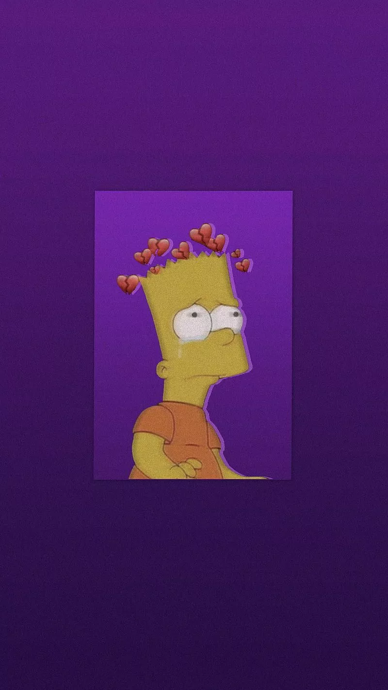 HD simpsons aesthetic wallpaper