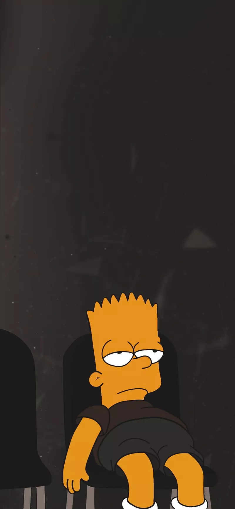 HD bart sad wallpaper