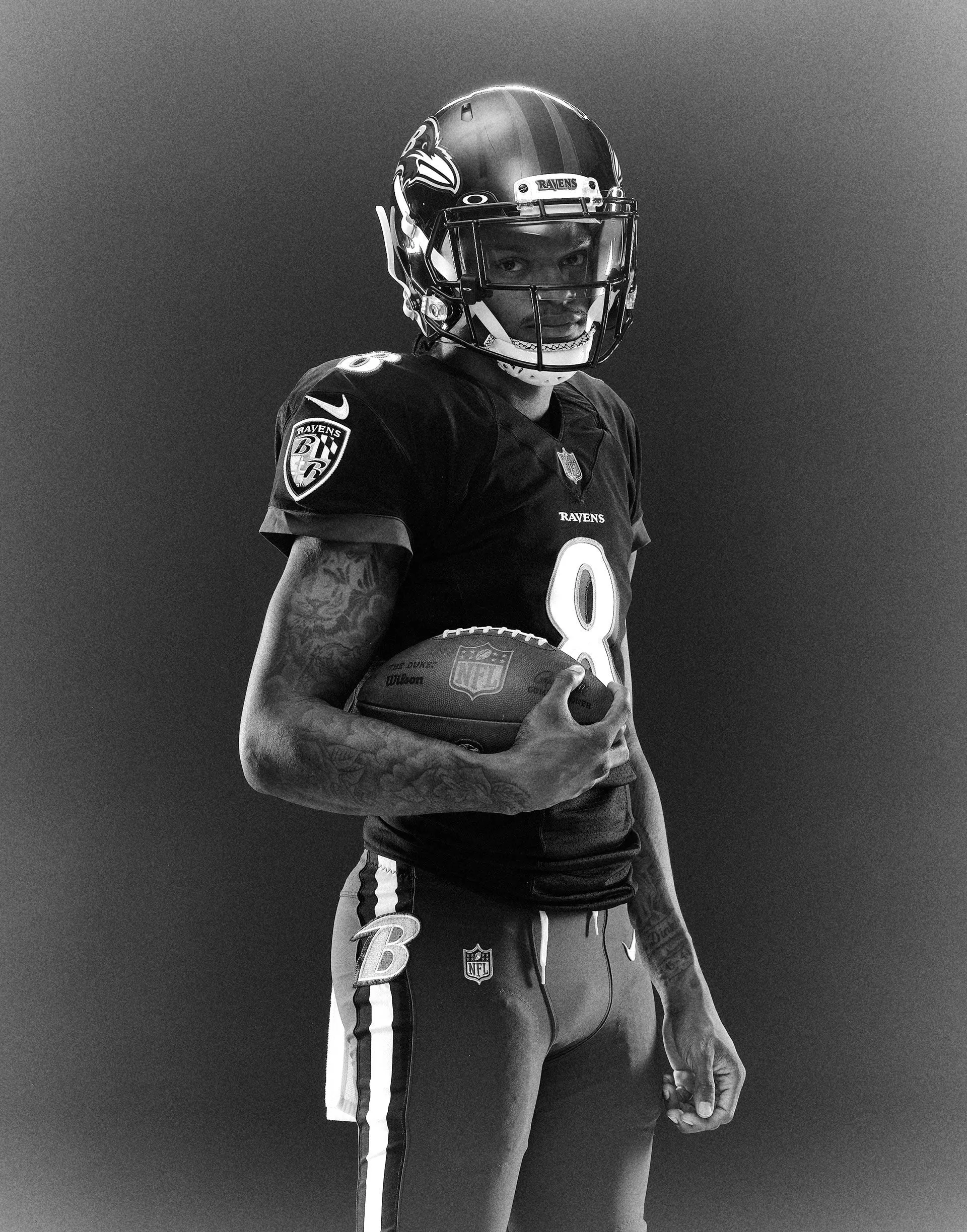 Lamar Jackson Premium Phone HD Wallpaper