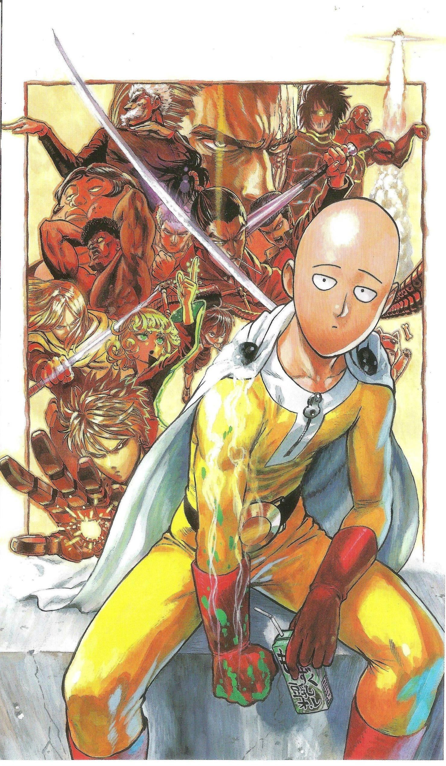One Punch Man Saitama character