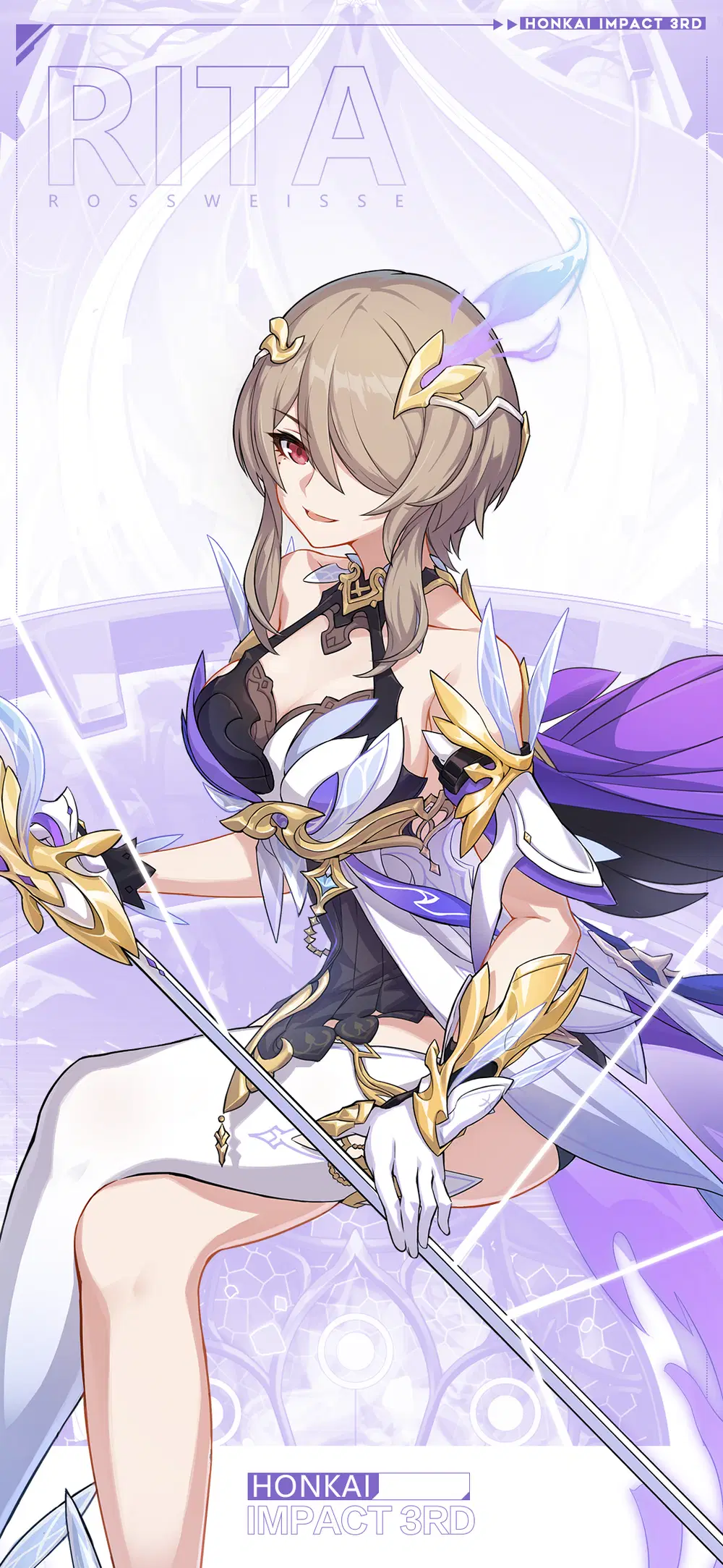Rita Phone Wallpaper Honkai Impact