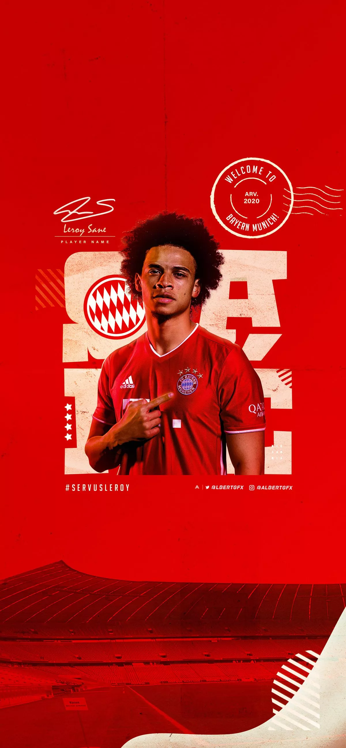 Leroy Sane (Bayern Munich) - Behance