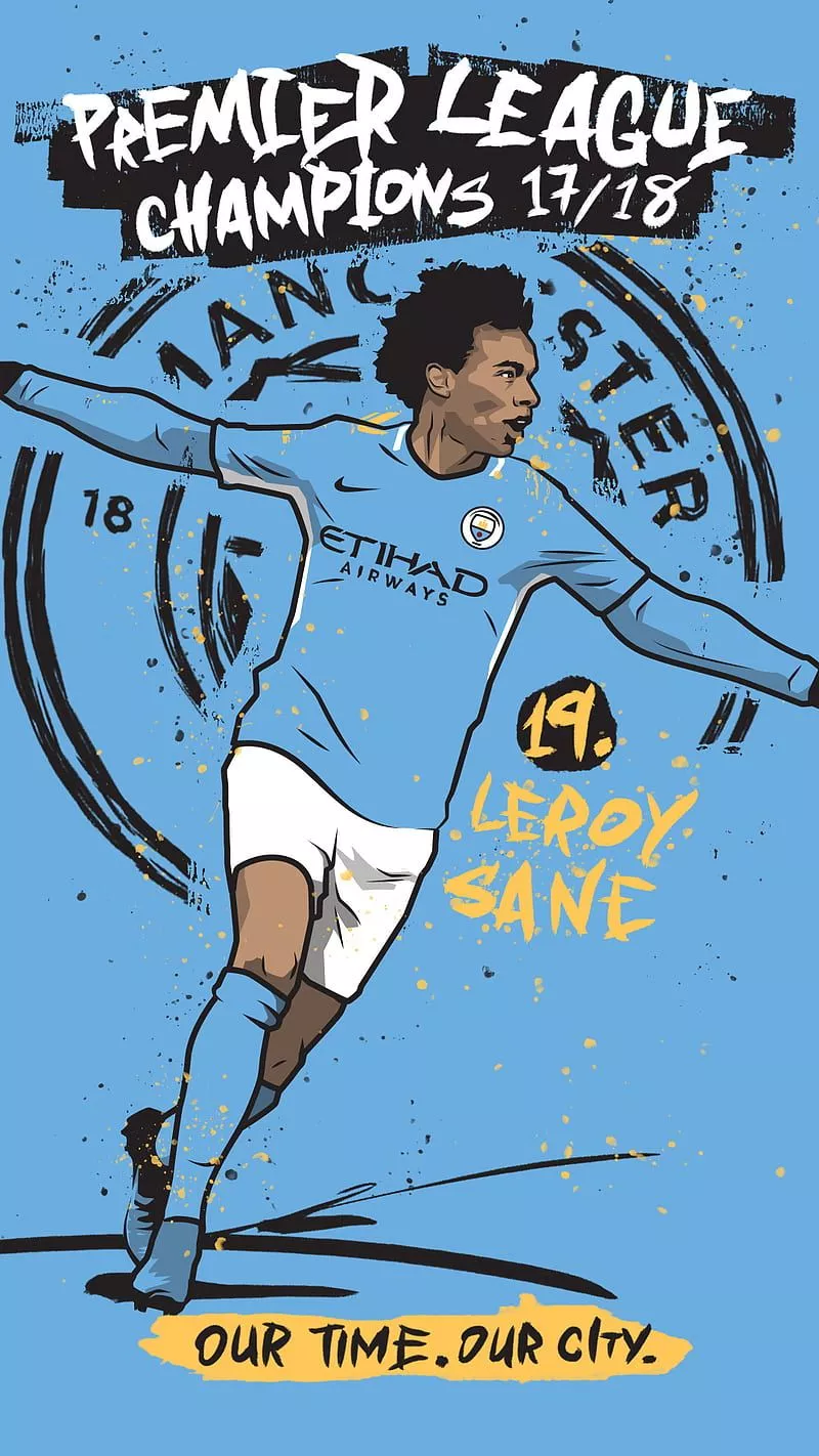 Leroy Sane 19, leroy sane, football