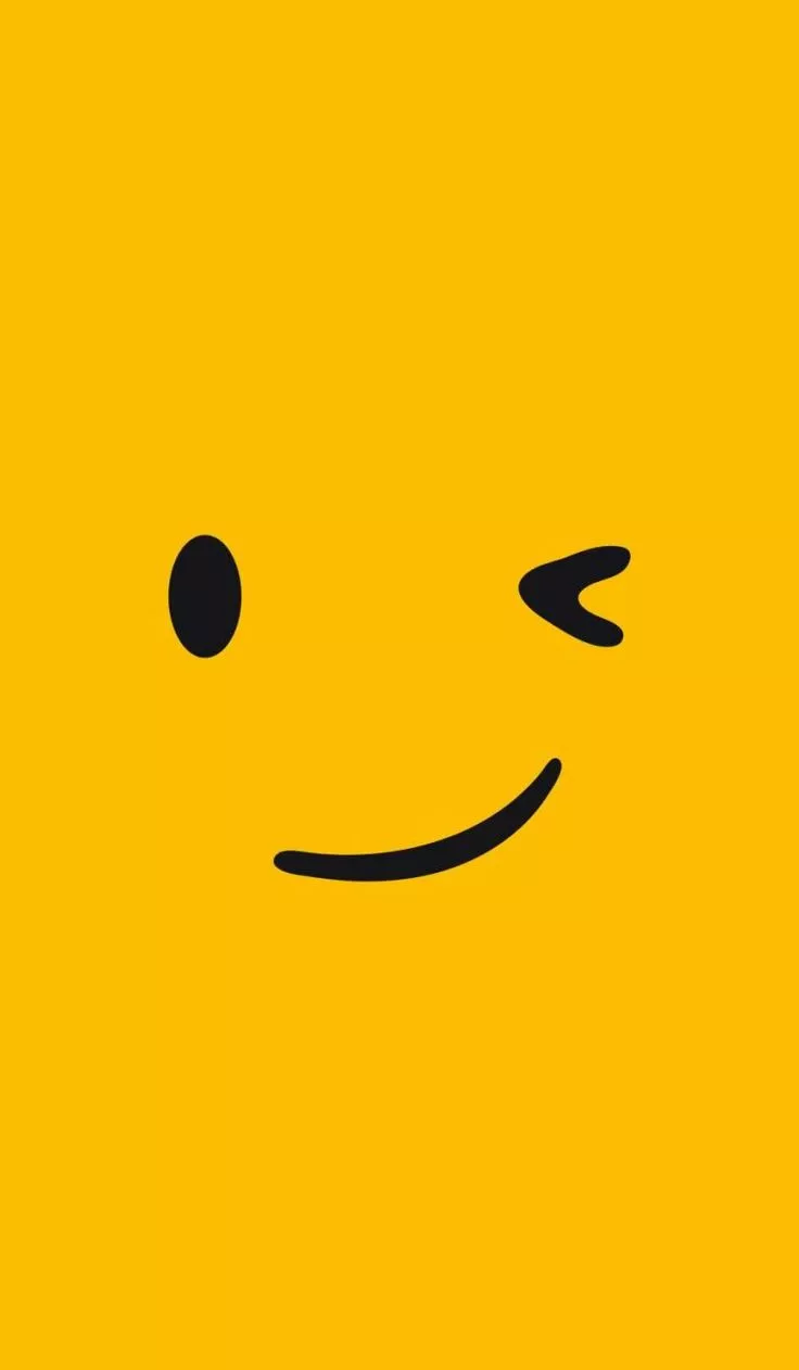 Smile Emoji iPhone Wallpaper