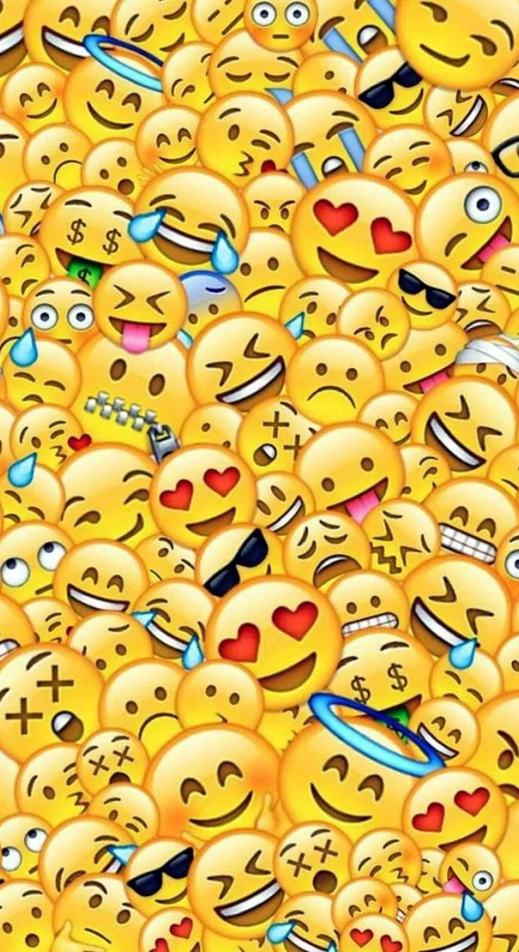 Laughing Emoji Face Wallpaper
