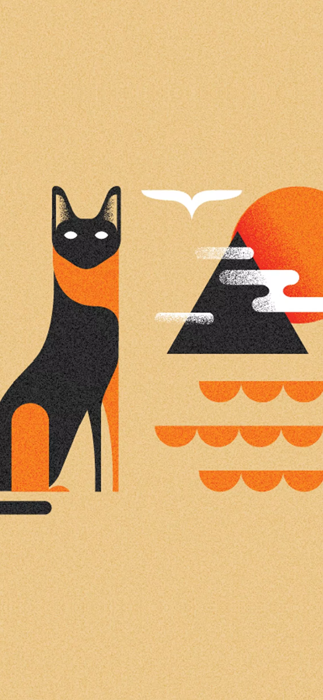 Art Cat Illust Minimal Simple