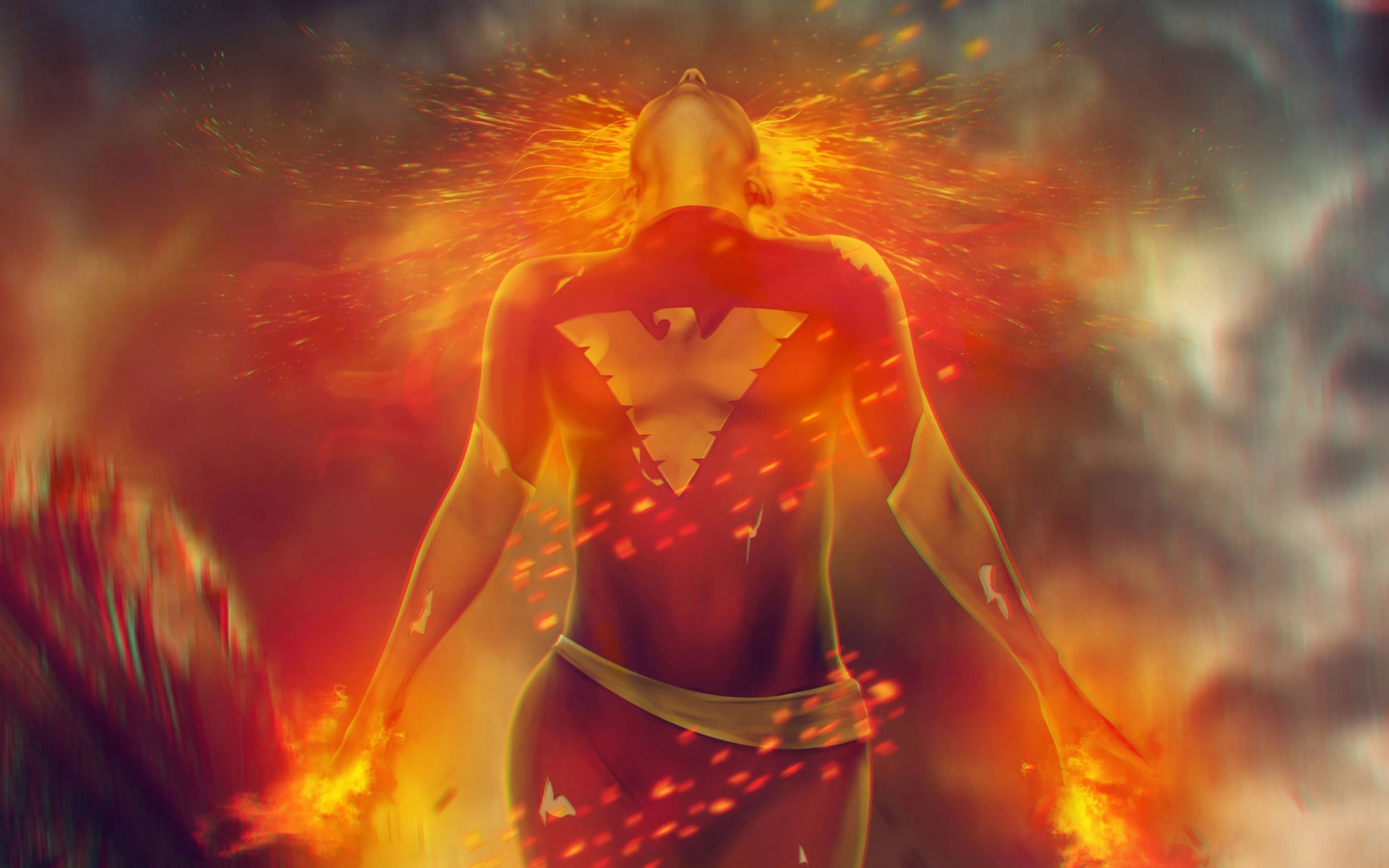 Dark Phoenix Wallpaper 4k HD