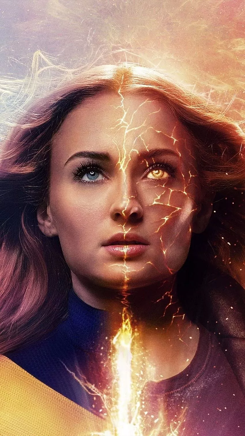 Dark Phoenix HD phone wallpaper