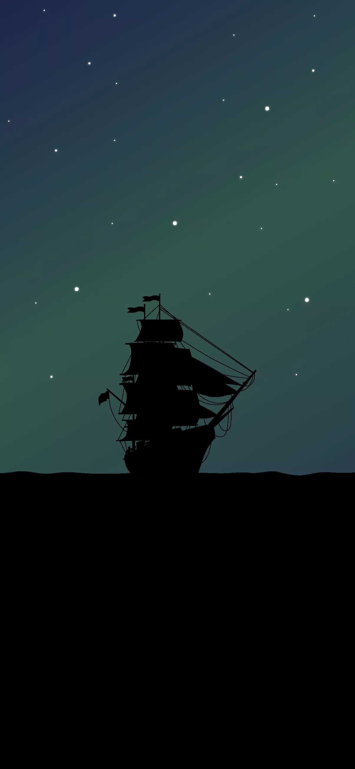 Cool amoled wallpaper HD Ship