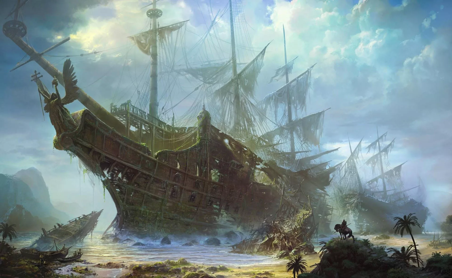 Pirate Ship Wallpaper