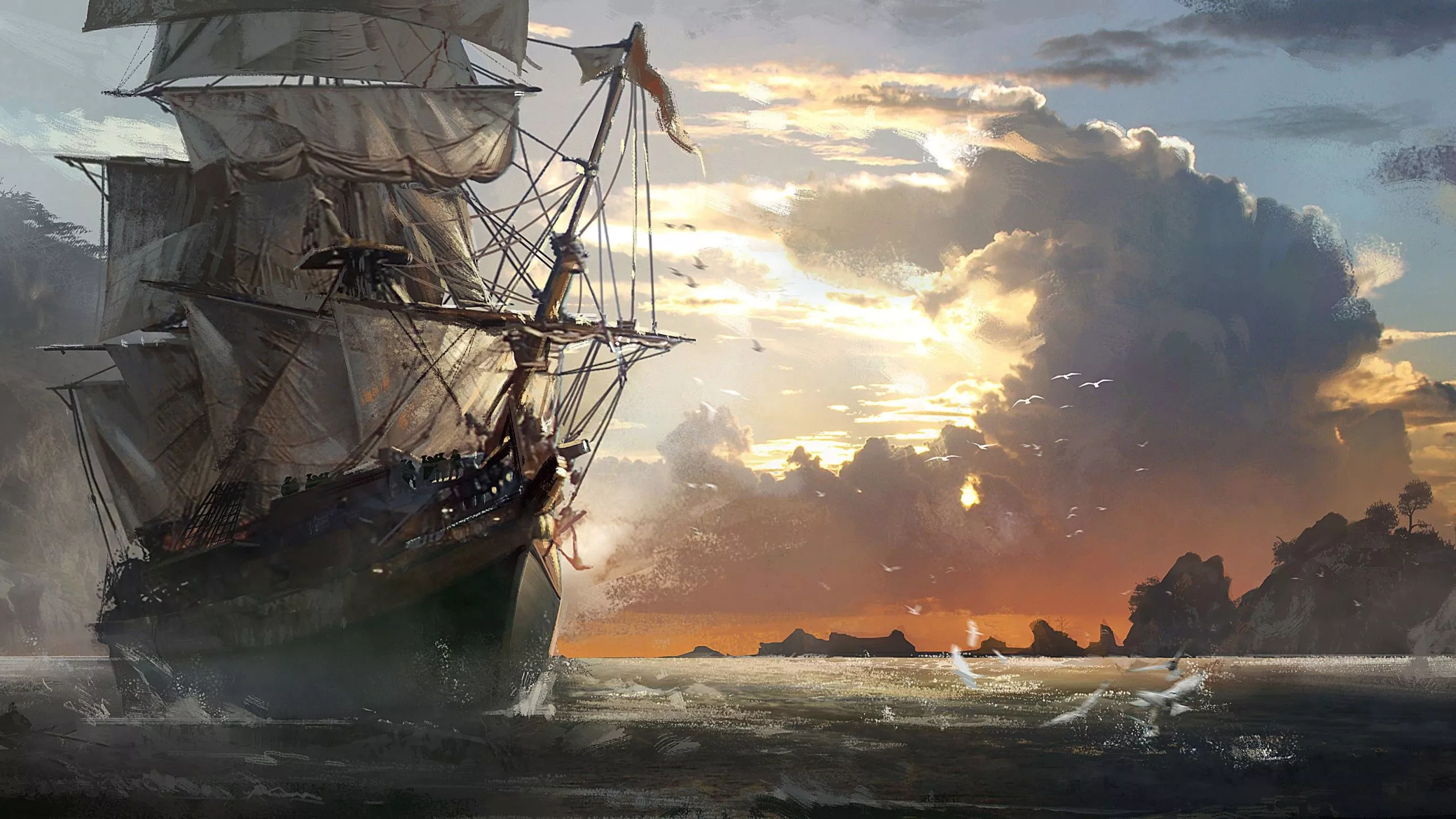 Pirate HQ Desktop Wallpaper 16871