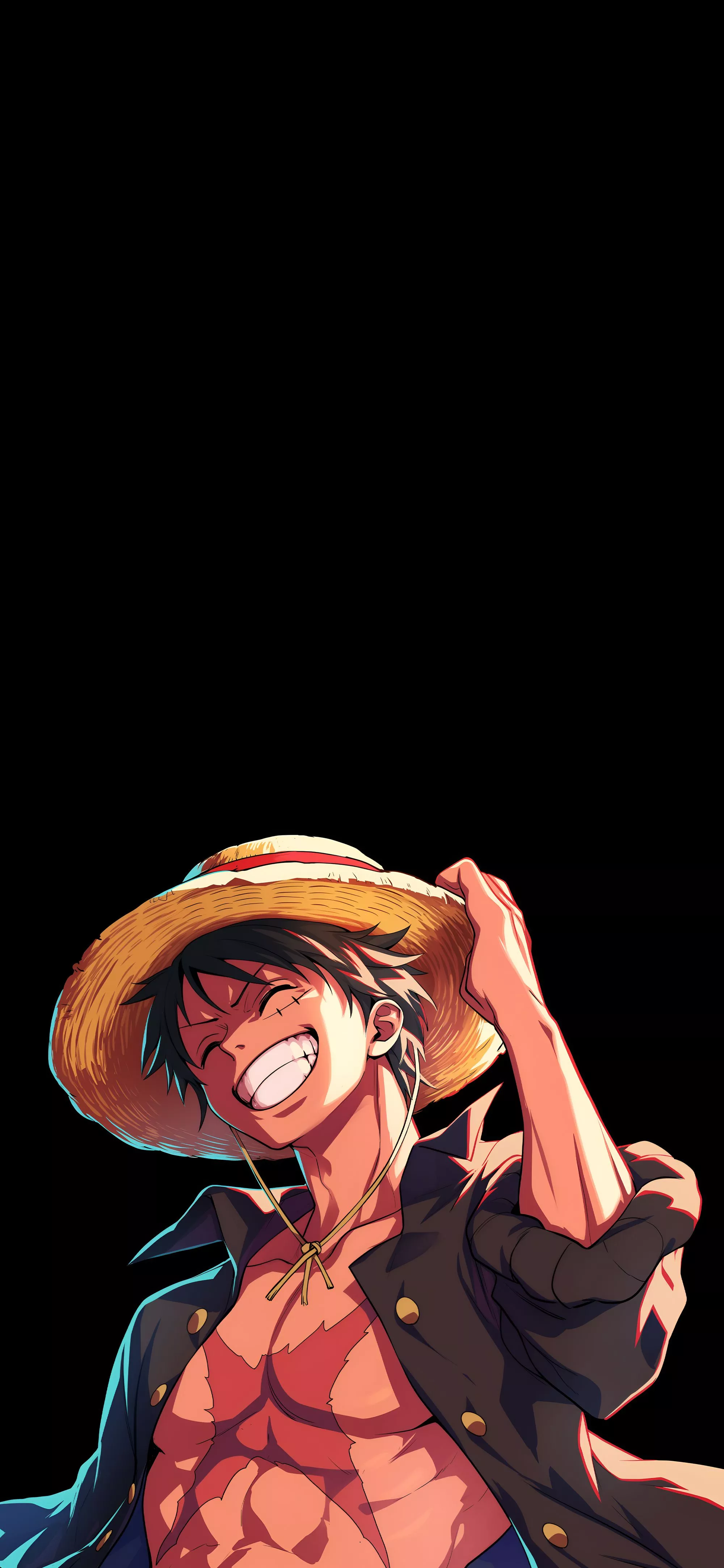 Luffy Straw Hat Pirate Wallpaper