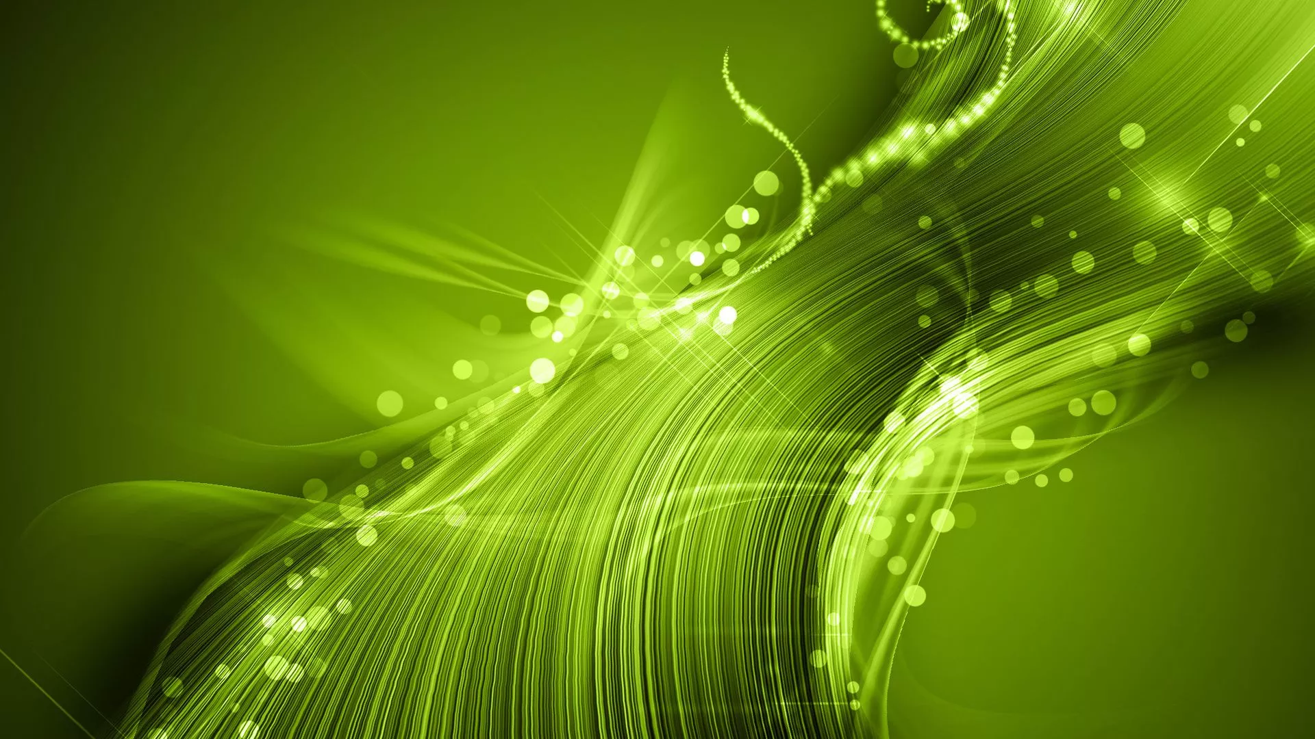 Green background HD wallpaper