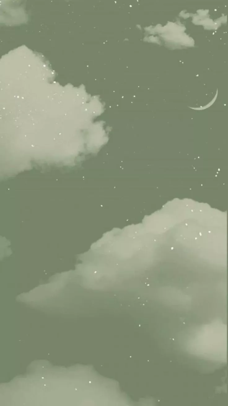 green, pastel green , aesthetic wallpaper