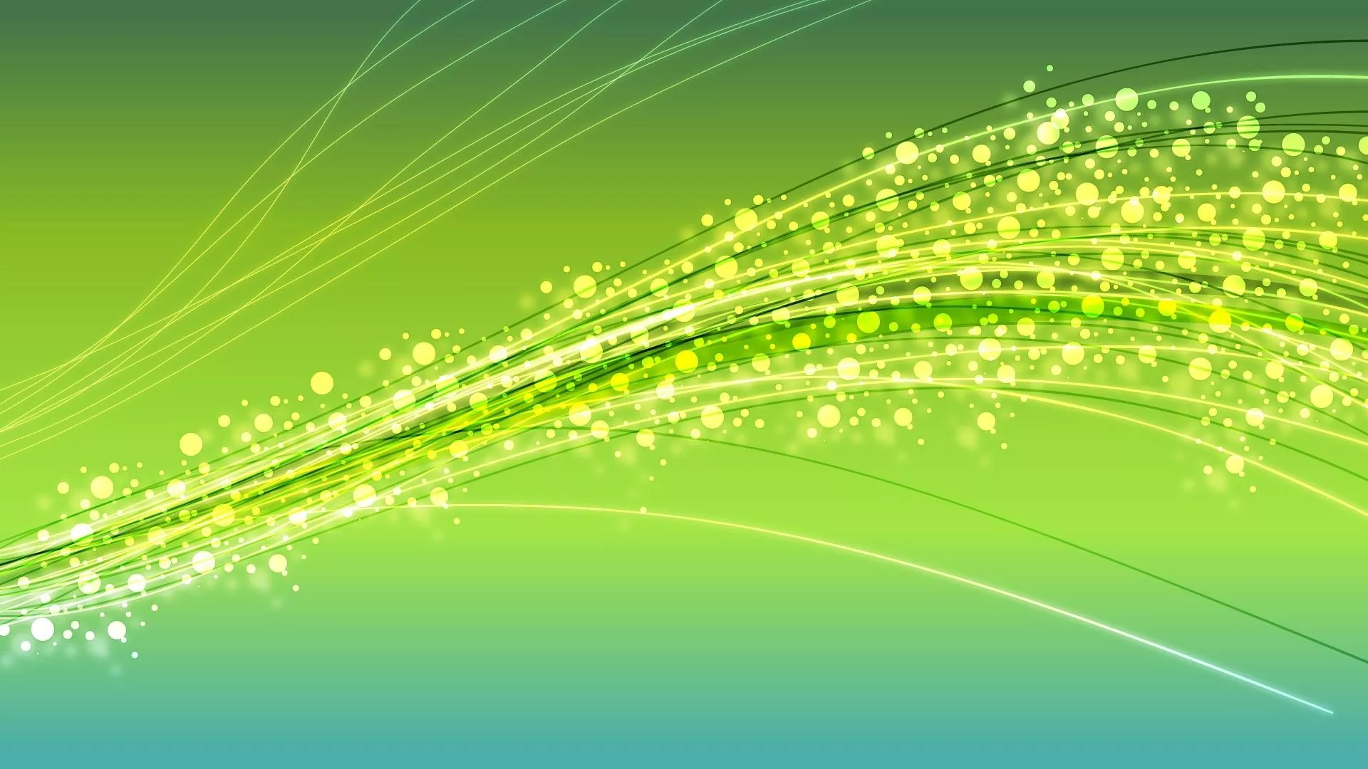 Abstract Light Abstract Green HD Wallpaper