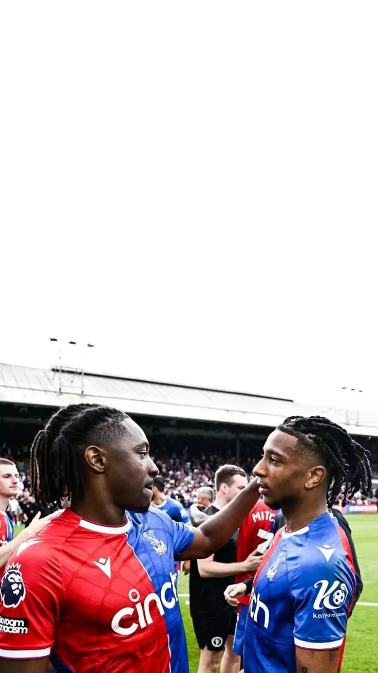 Michael Olise and Eberechi Eze wallpaper