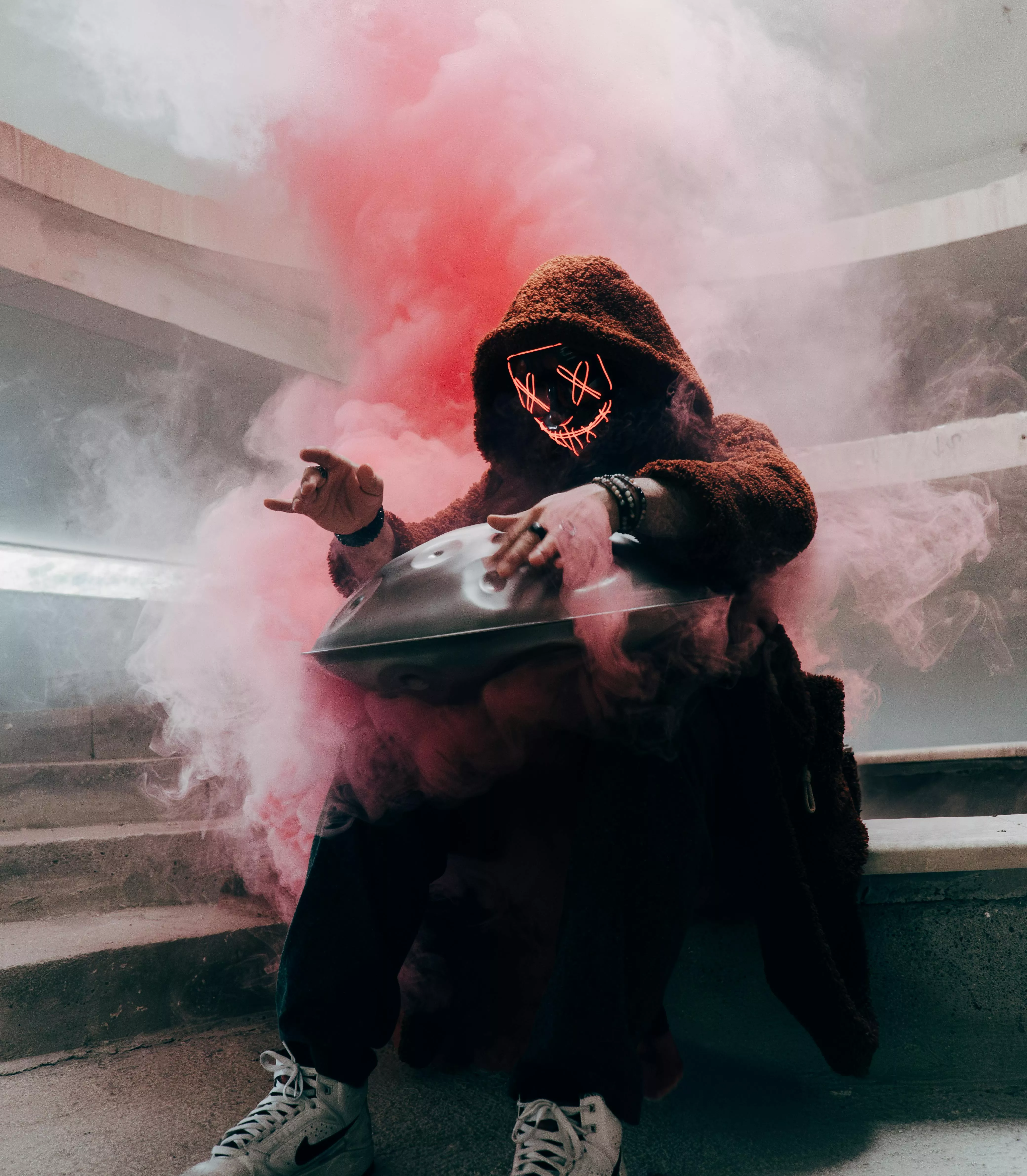 Neon Mask Photo, Download The BEST