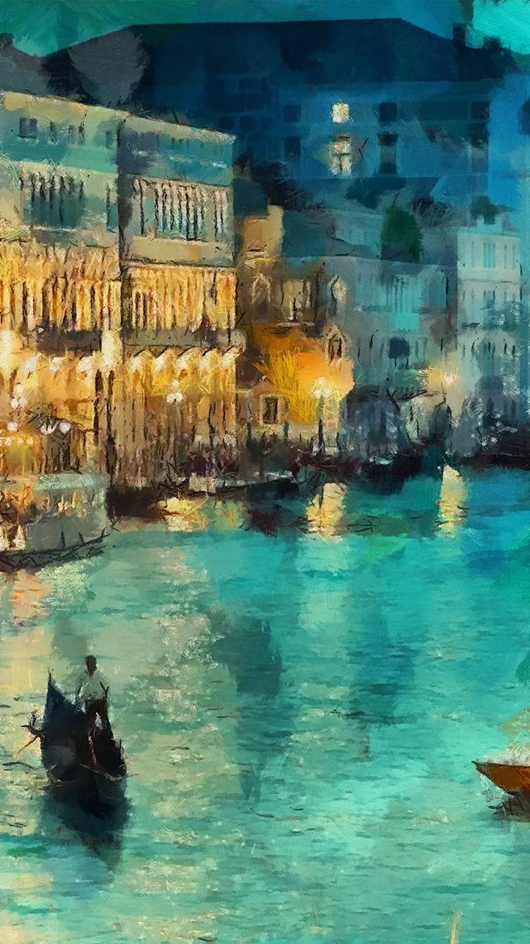 Art Classic Painting Water Lake