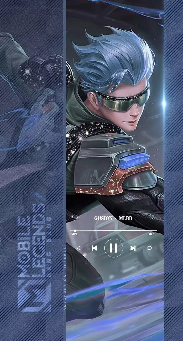 Wallpaper Gusion Starlight Skin Mlbb