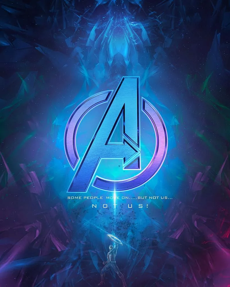 Avengers Logo Neon, avengers assemble