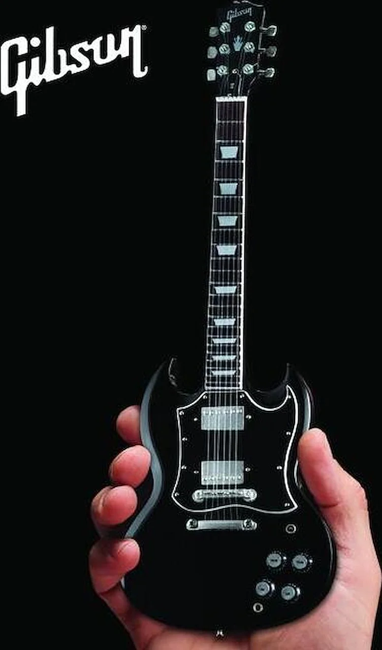 Gibson SG Standard Ebony Mini Guitar