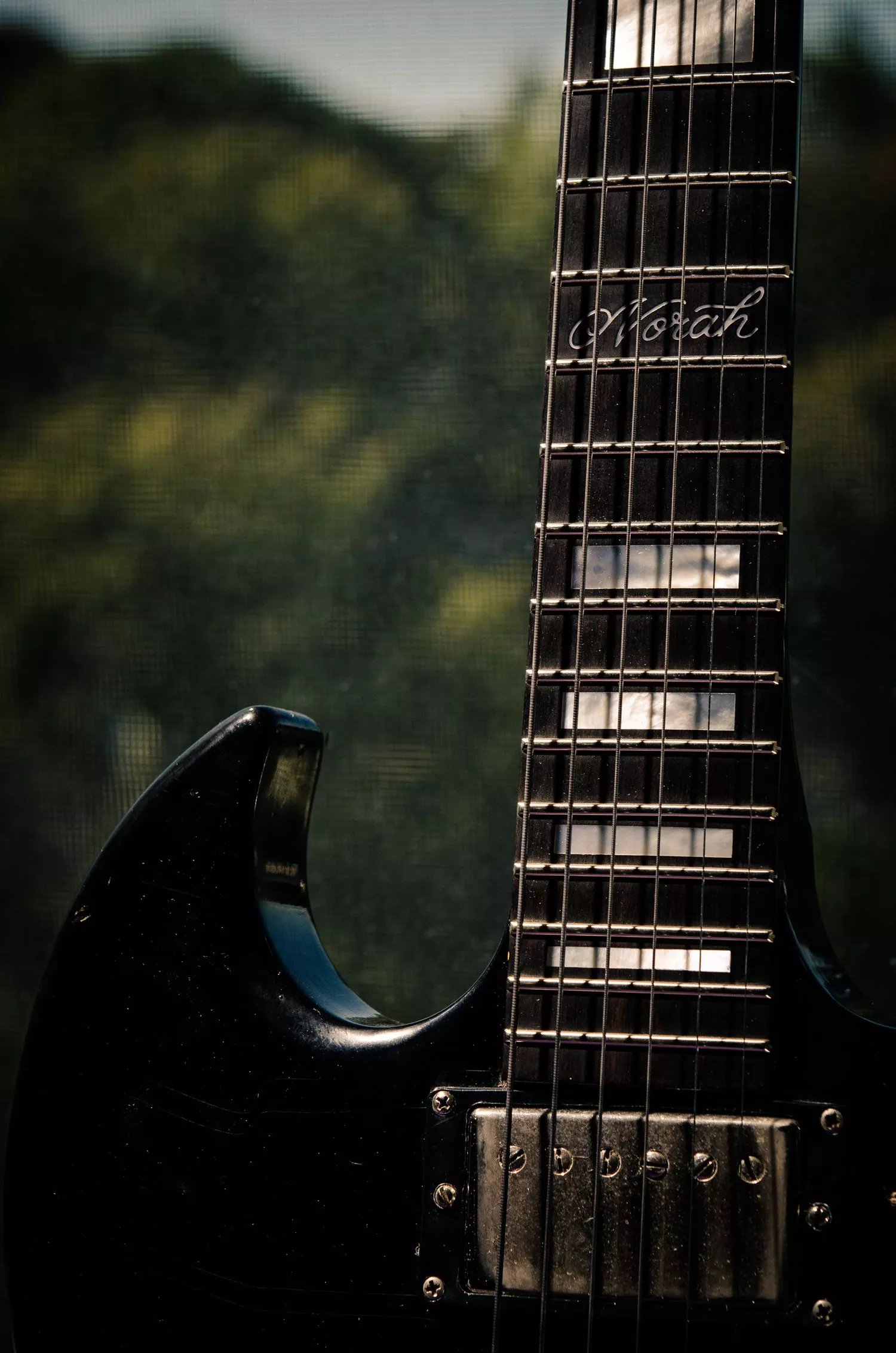 frets - 1982 Gibson SG R1 8.0 lbs