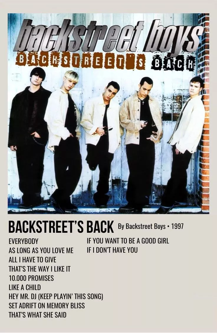 backstreet's back