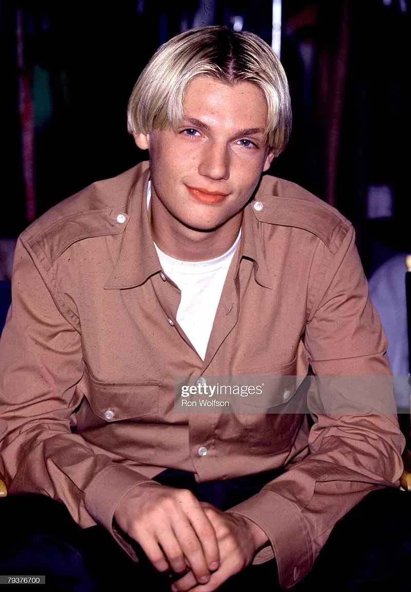 Nick Carter of the Backstreet Boys