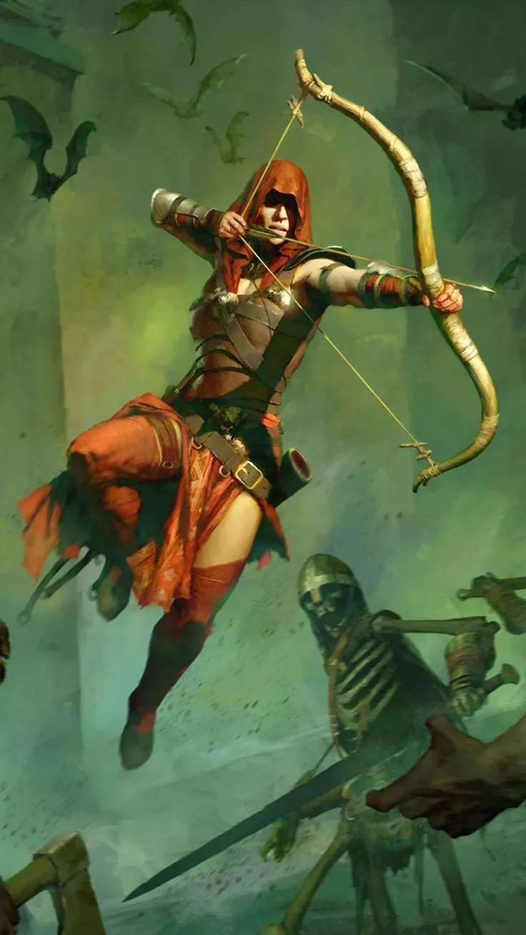 Rogue Diablo IV 4K Ultra HD Mobile Wallpaper for iPhone & Android