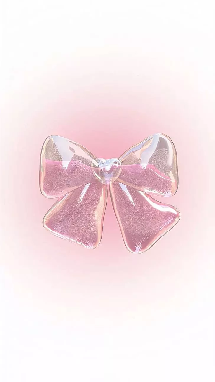 HD wallpaper: girls with bows, pink, 3D Abstract, portrait display