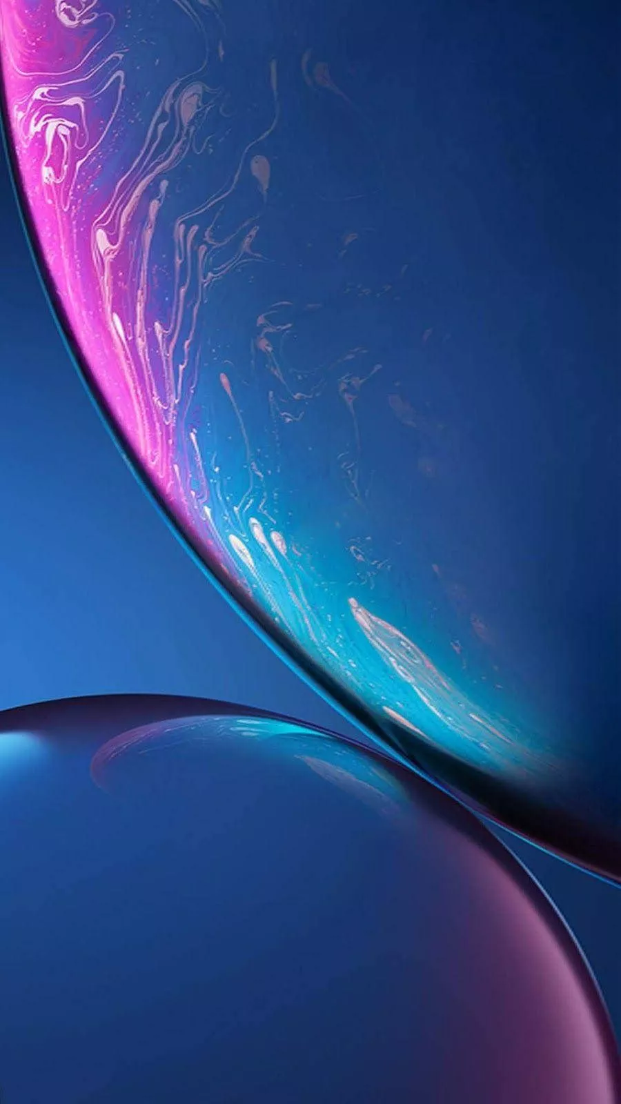 Blue iPhone HD Wallpaper