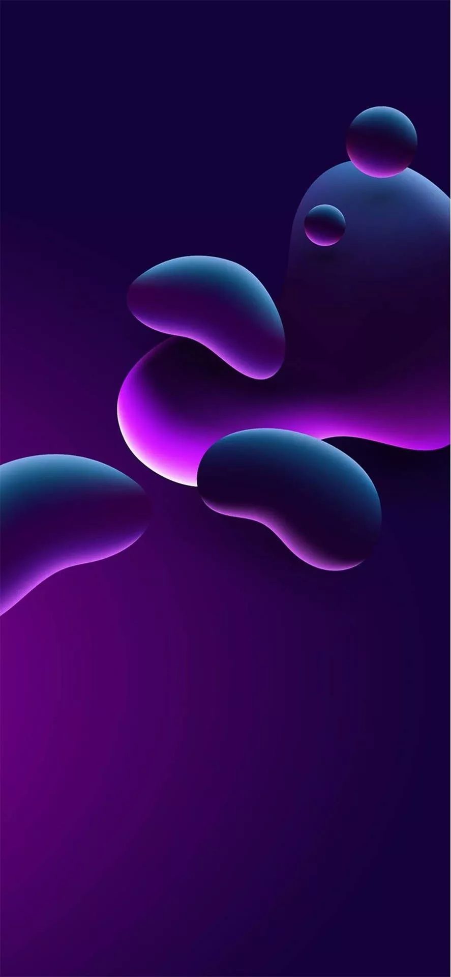 Cool iPhone 11 Purple Aesthetic Blobs
