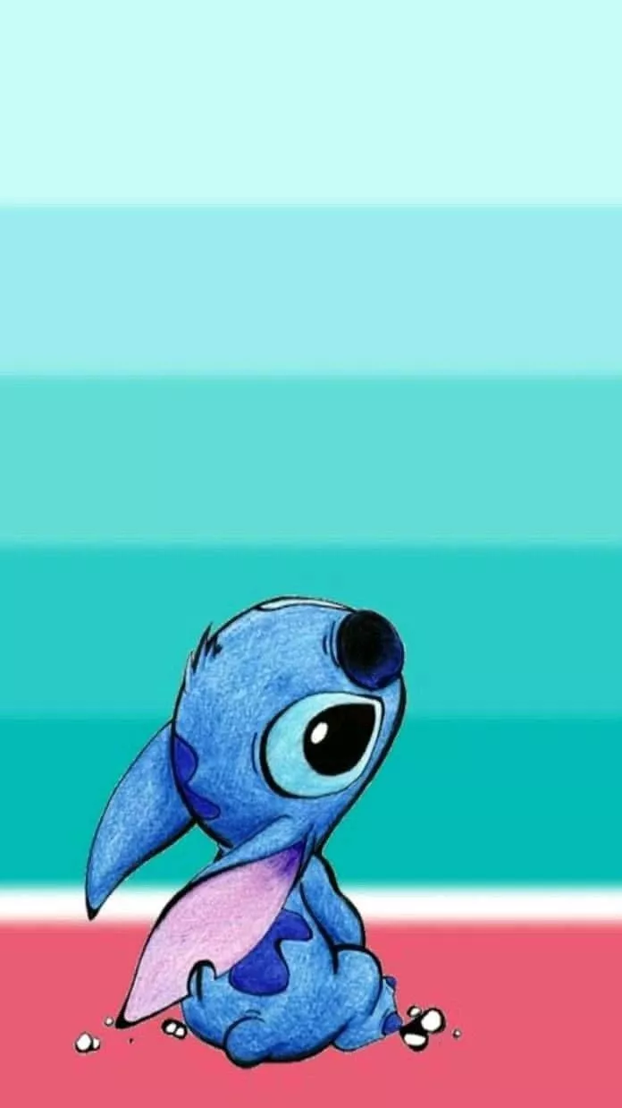 Adorable Stitch iPhone 11 Wallpaper