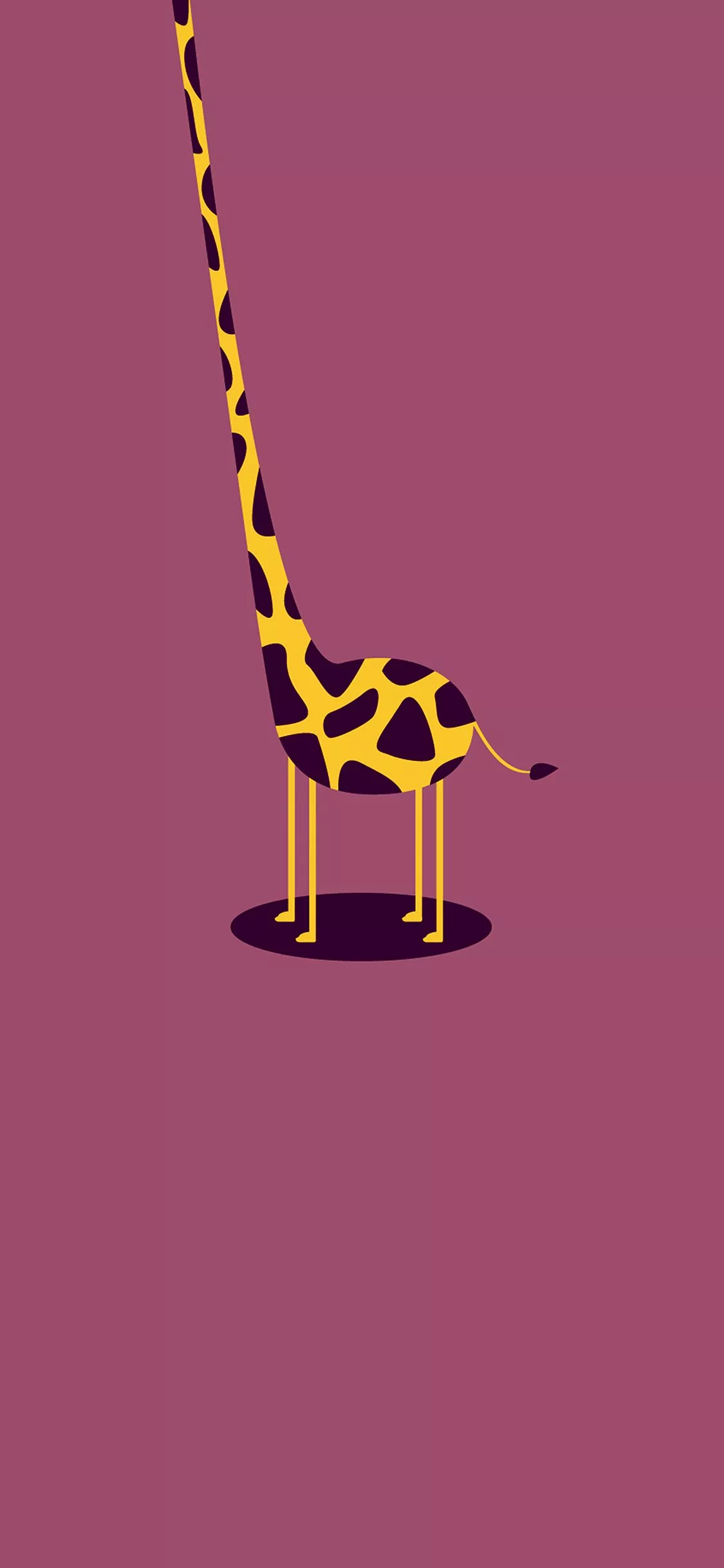 Giraffe Cute Minimal Simple