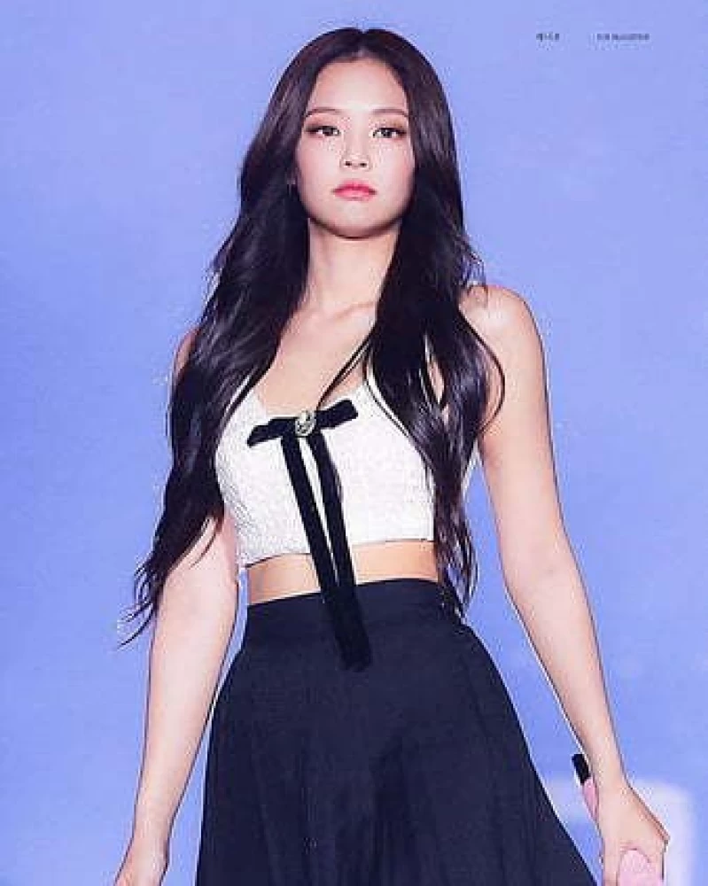 Jennie Blackpink Blink Blue Dance Korea