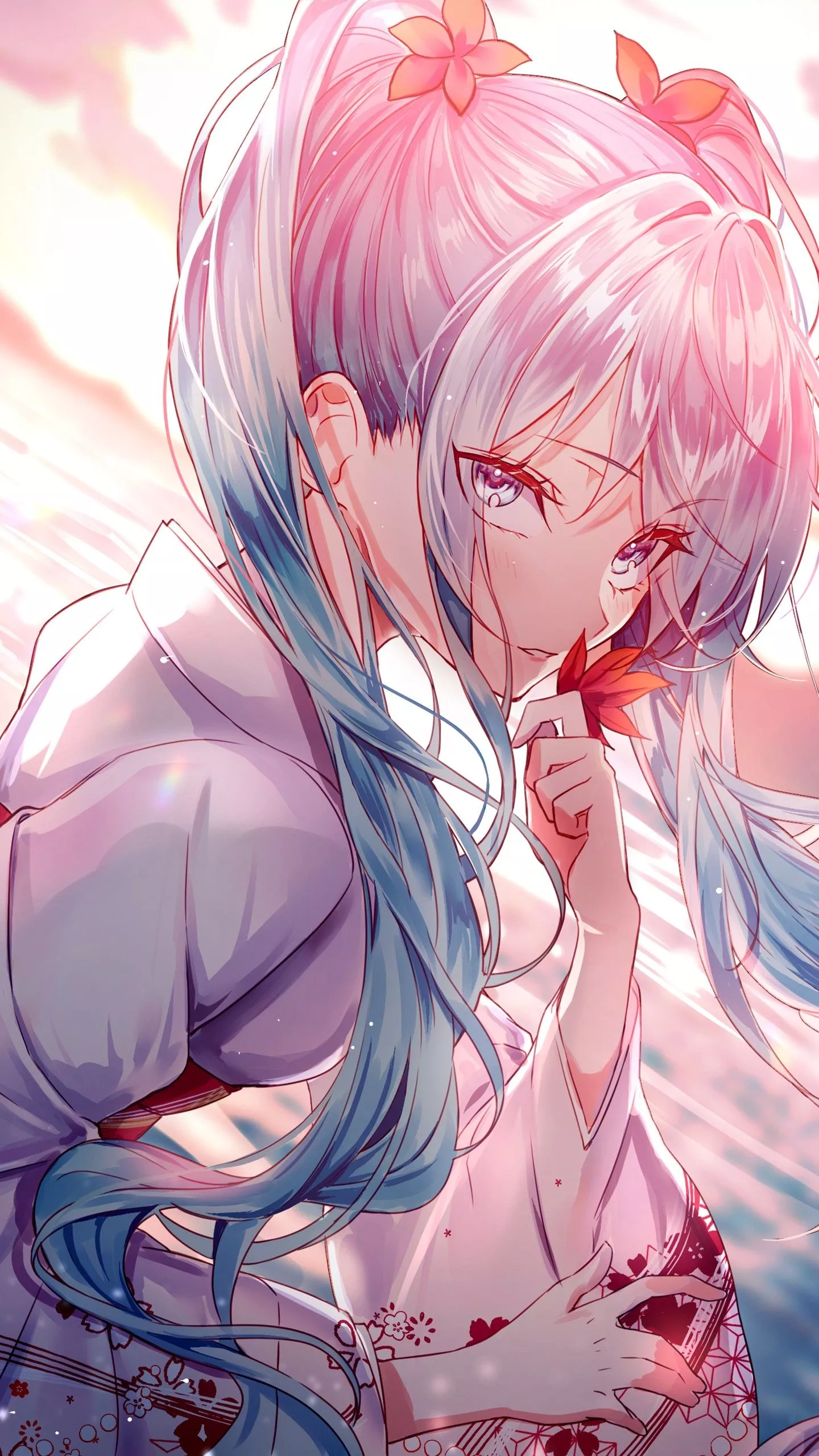 Hatsune Miku Anime girl 4K Wallpaper