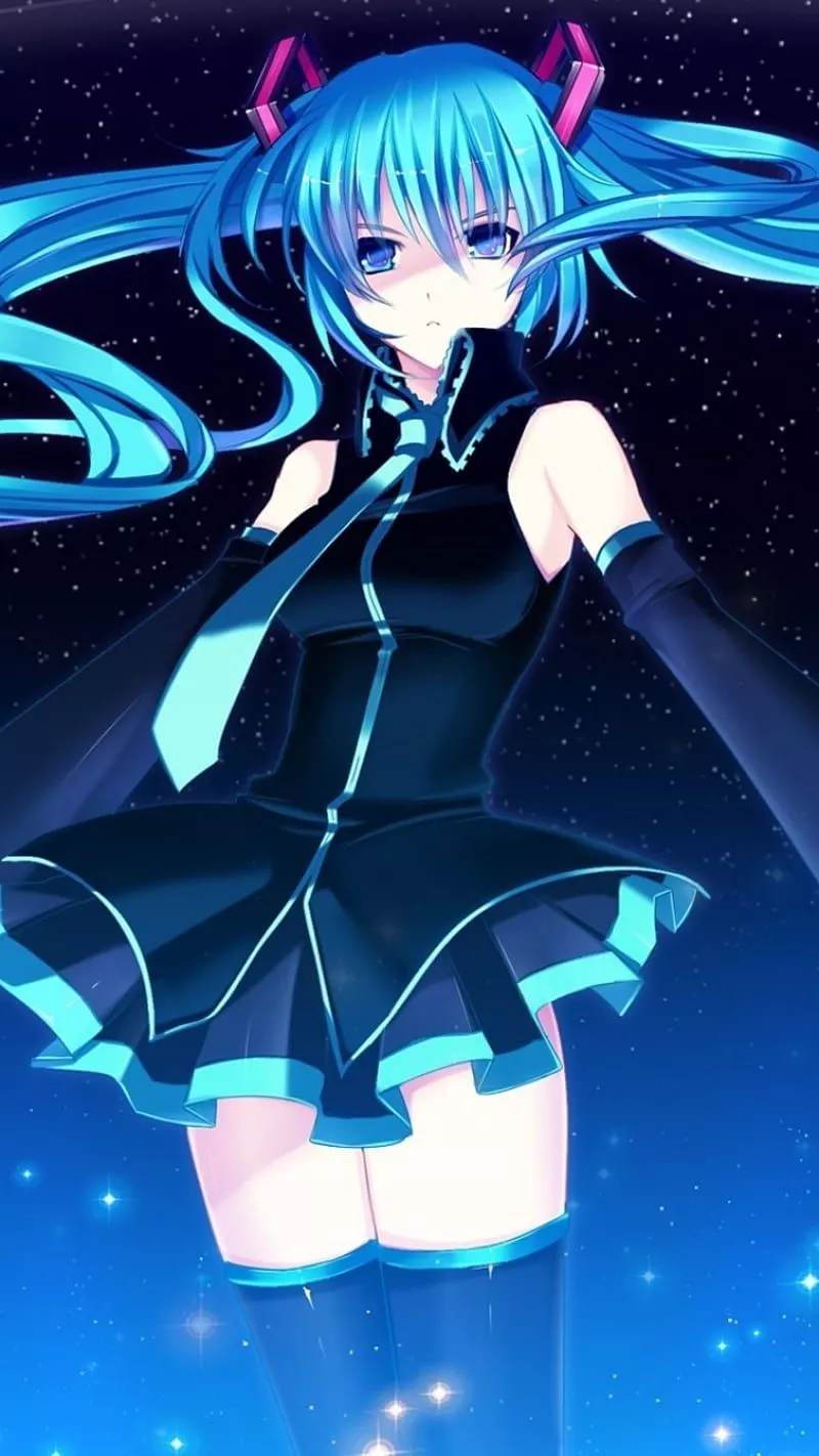 Hatsune miku2, anime, hatsune, HD phone