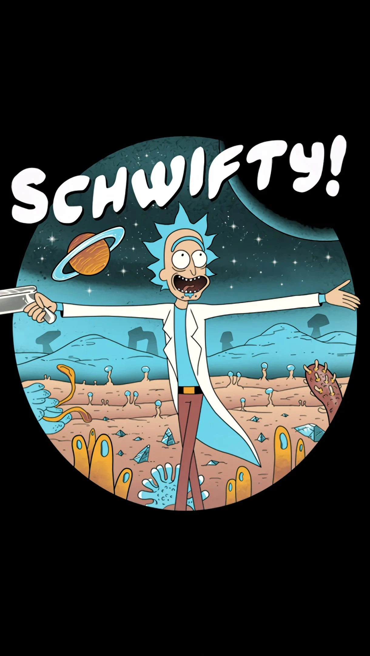 Rick and Morty Schwifty Wallpaper 4k HD