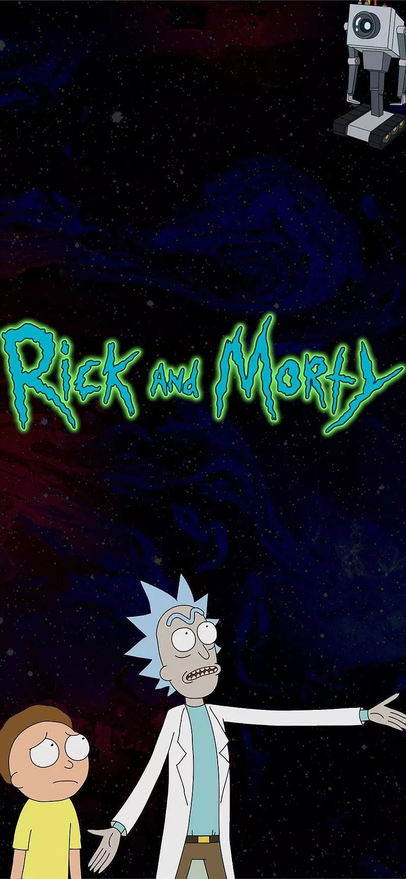 Best Rick and morty iPhone, Trippy