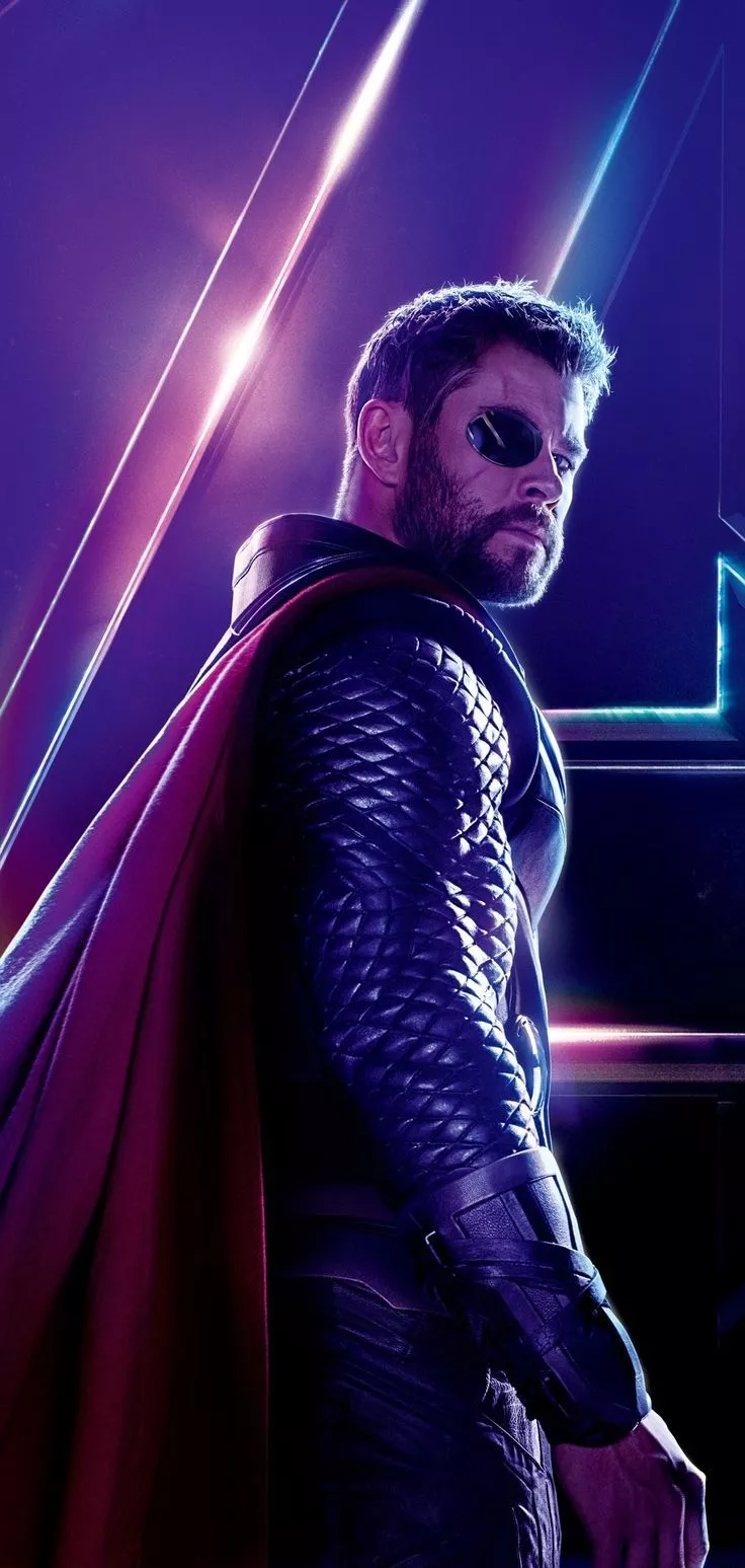 Thor in Avengers: Infinity War Phone Wallpaper