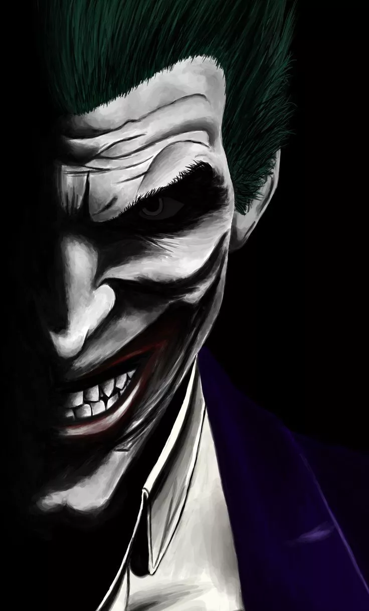 Joker Artwork 5k iPhone