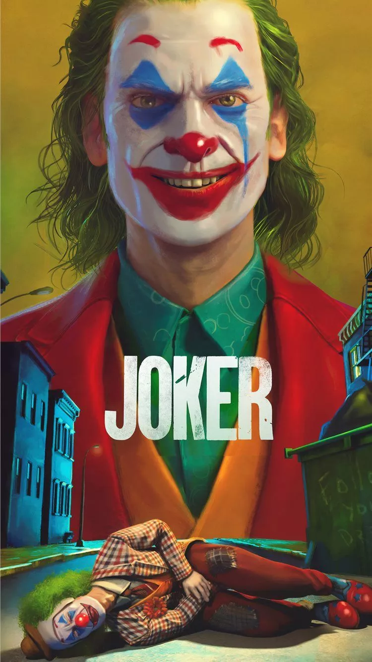 joker movie4k art iPhone 8 Wallpaper