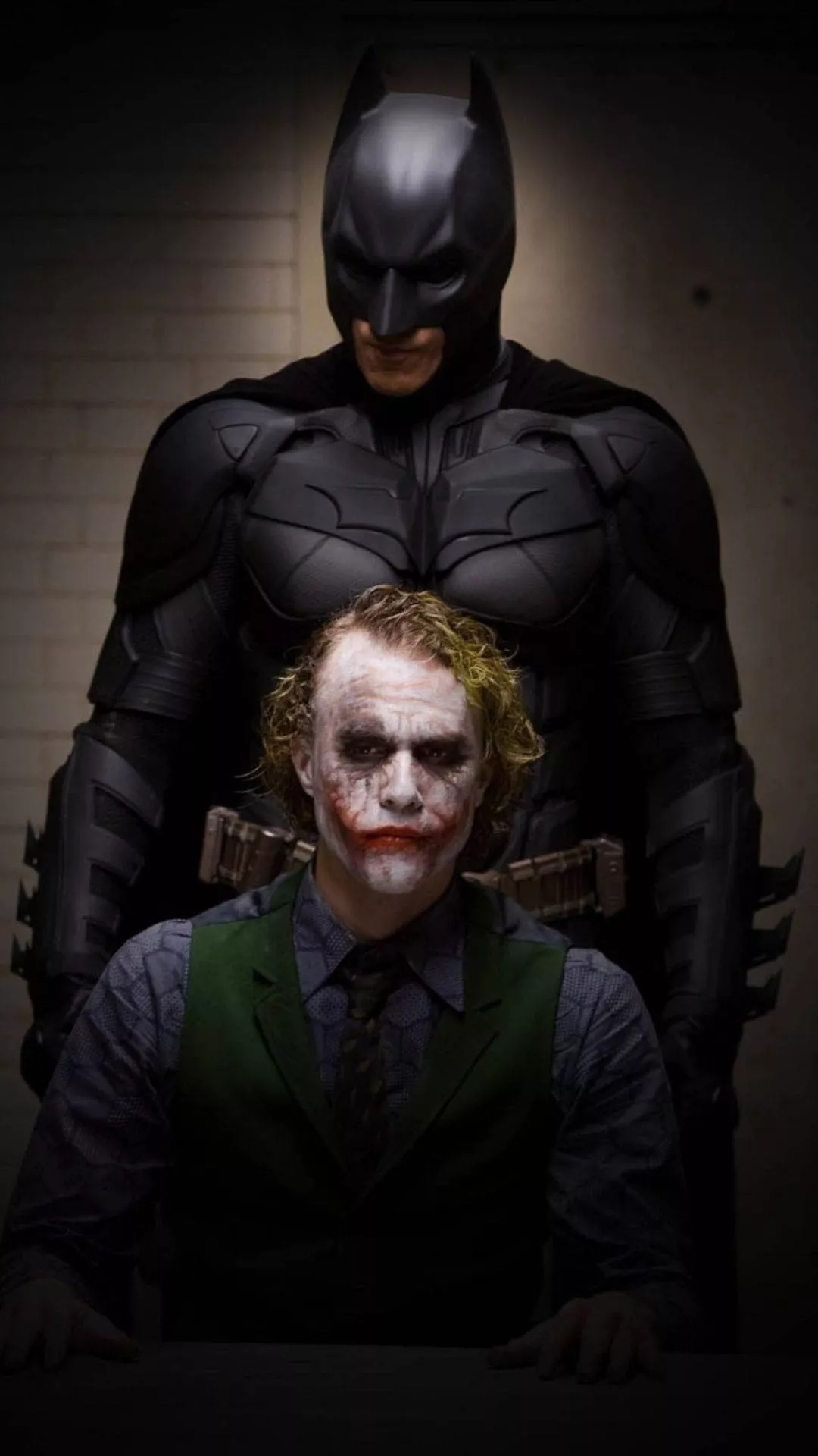 3D Joker iPhone With Batman Wallpaper