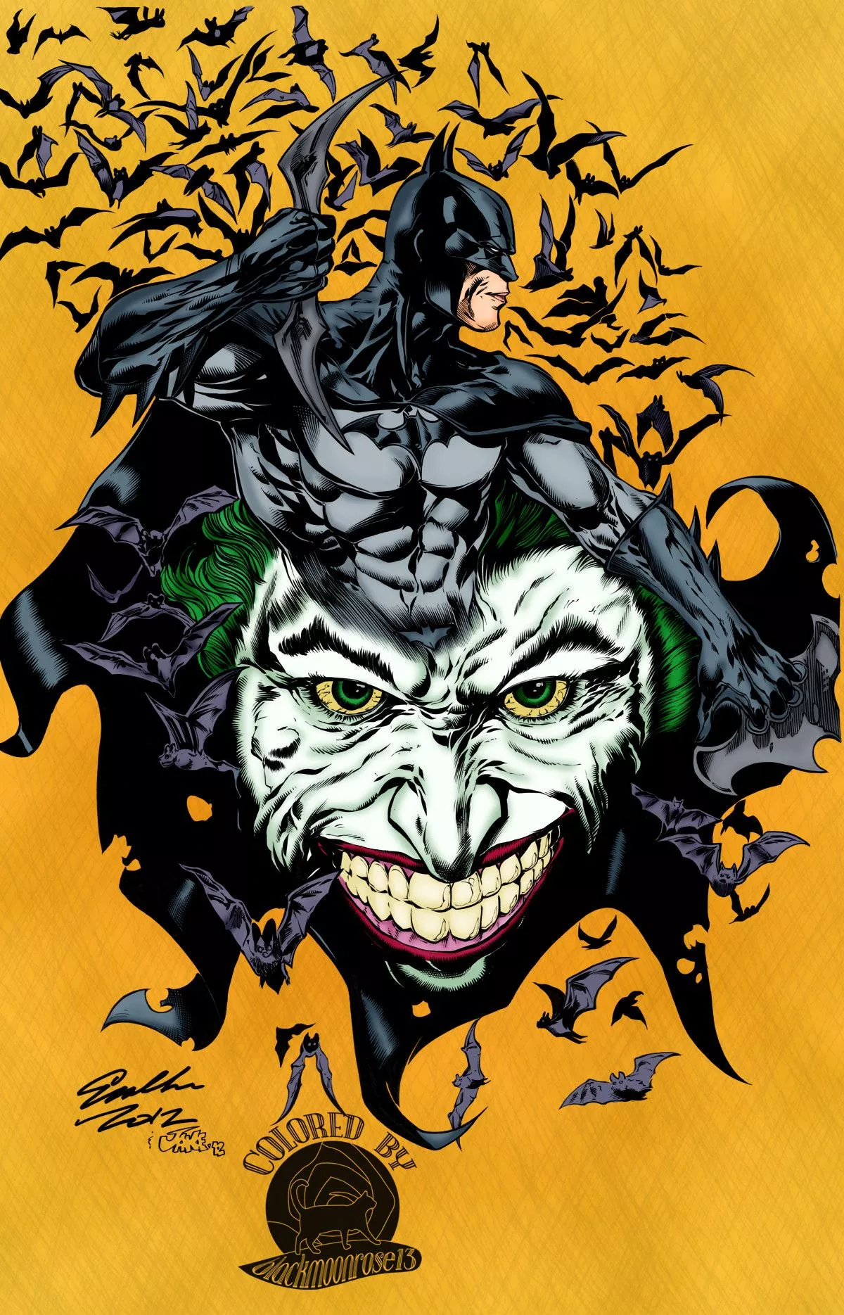 Batman and Joker
