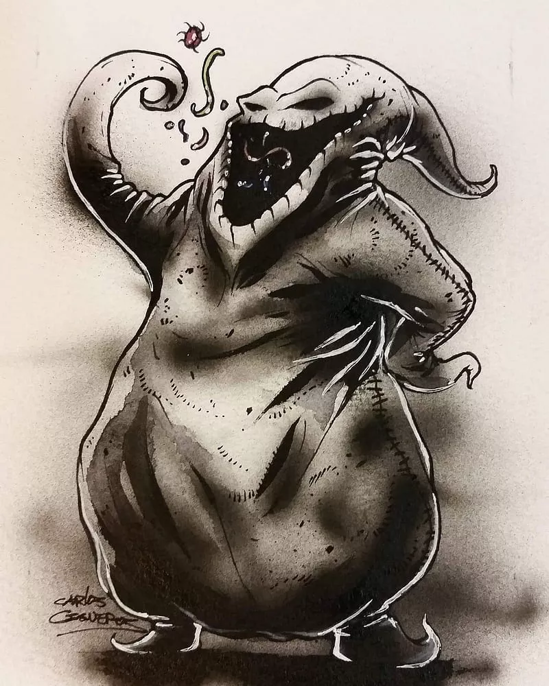 Oogie Boogie, nightmare, christmas, HD