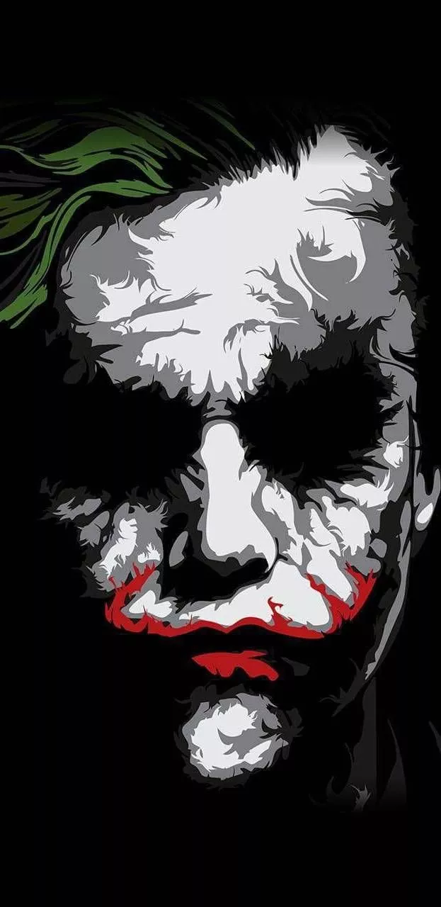 Joker Face iPhone Wallpaper