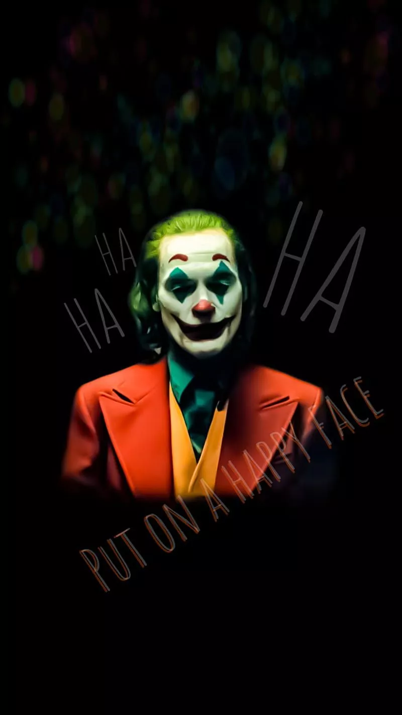 Joker, put on a happy face, HD phone