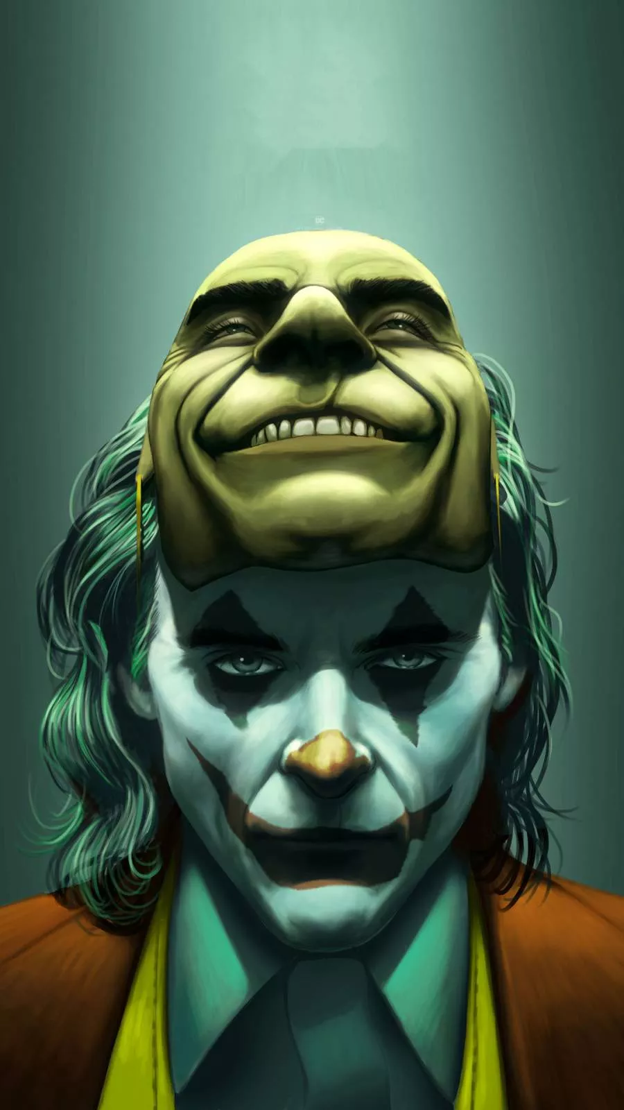 Joker Faces iPhone Wallpaper